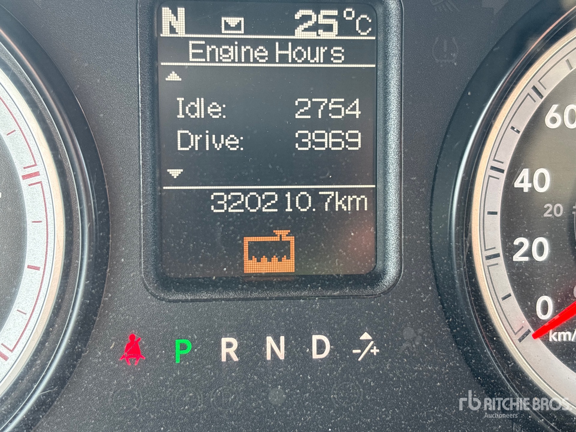 General Appearance with Hour Meter / Odometer