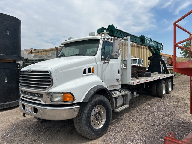 2006 Straight Boom on 2007 Sterling 6x4 Boom Truck
