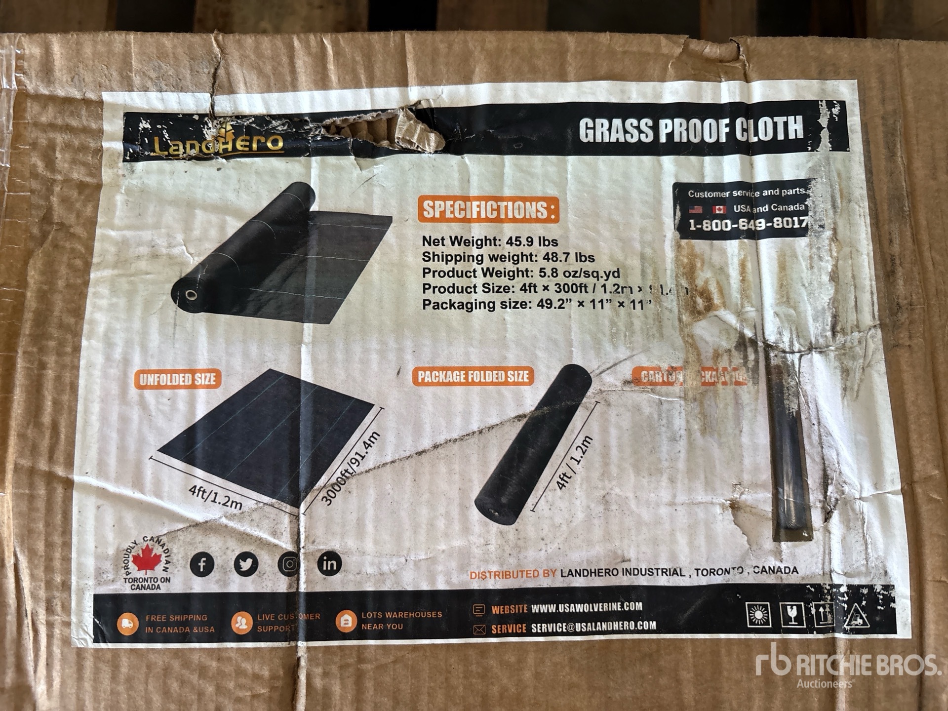 General Appearance with Picture, Left Front Corner