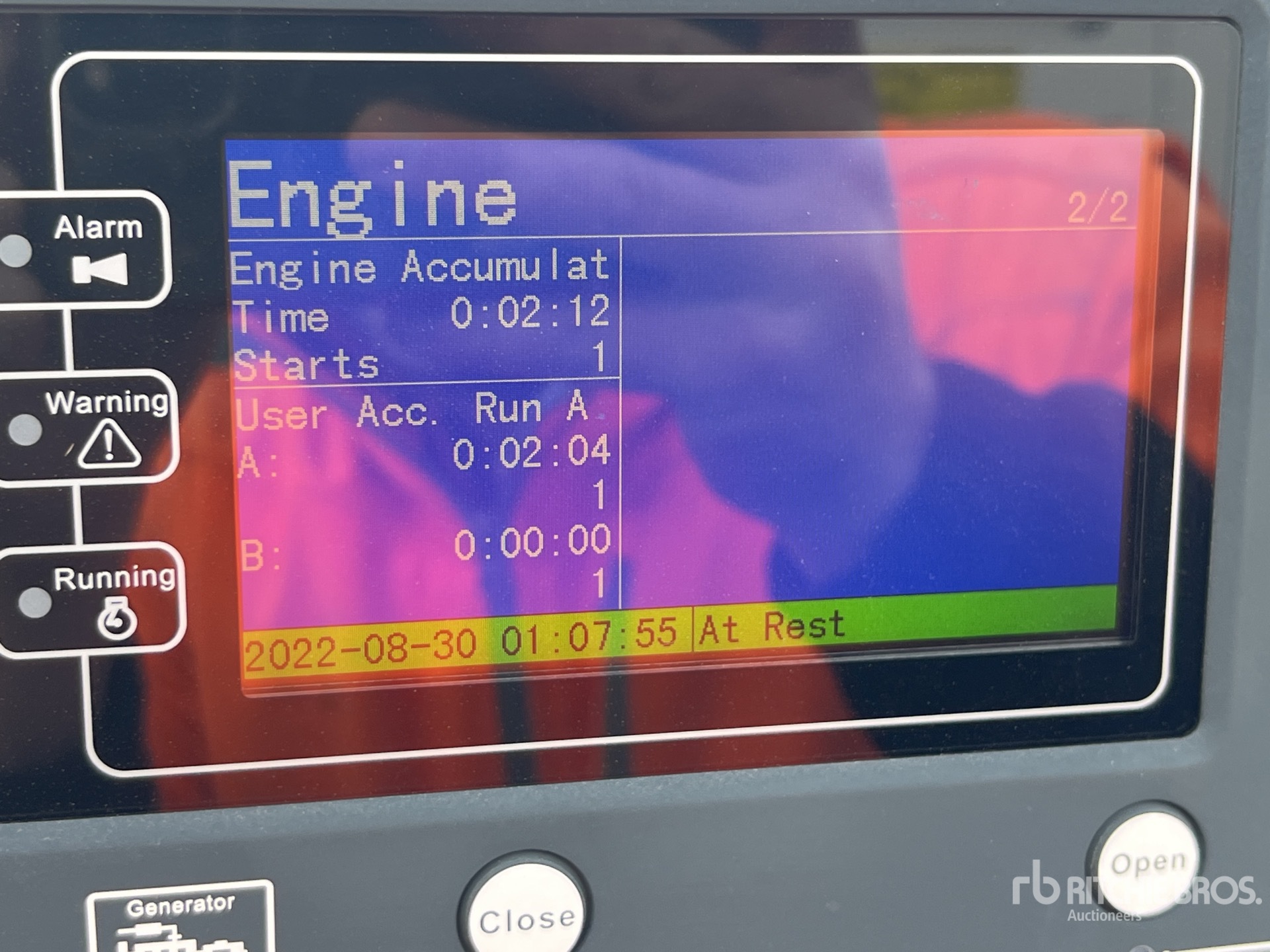 General Appearance with Hour Meter / Odometer