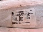 General Appearance with Second Serial Number/VIN Photo
