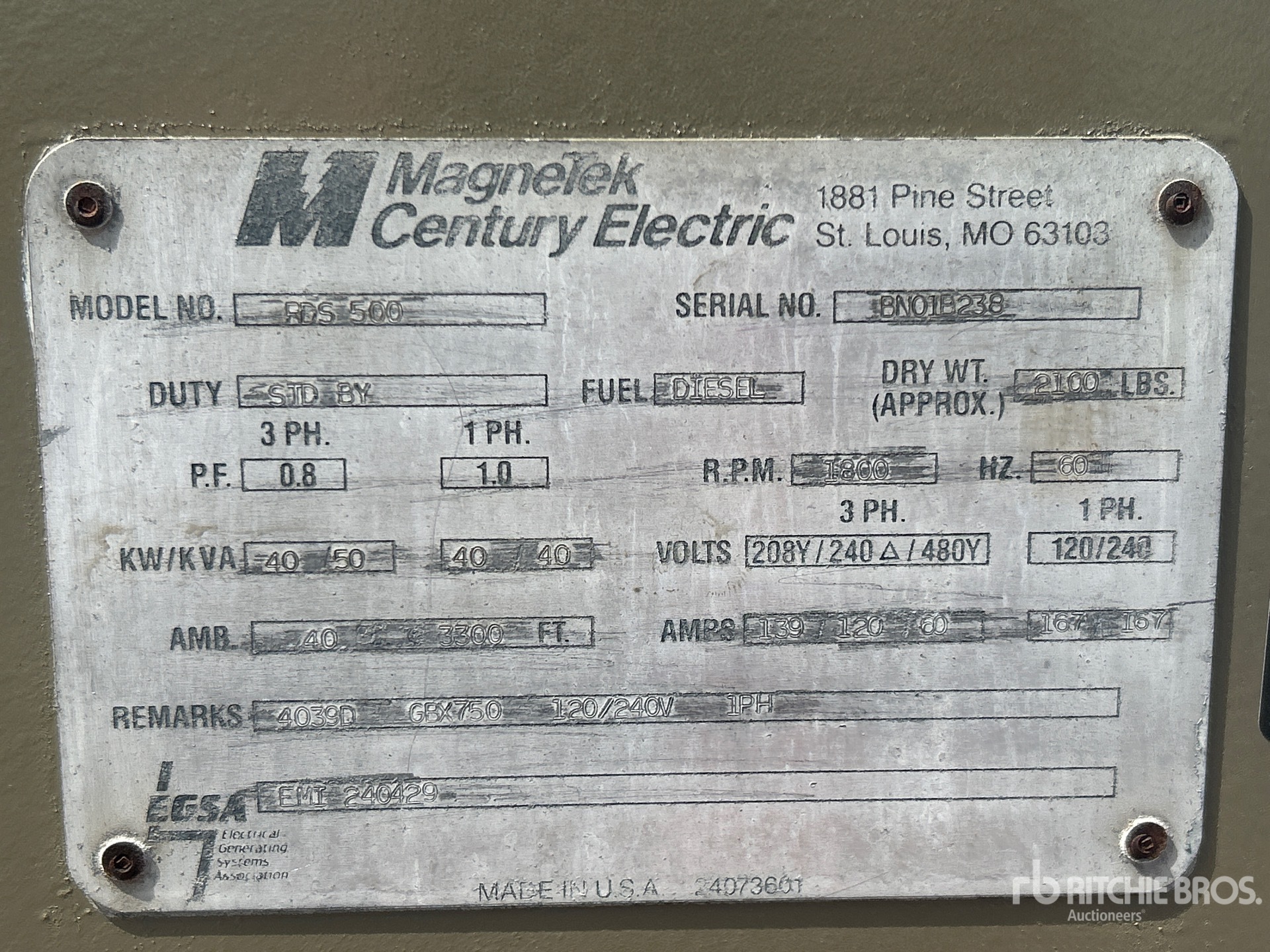 General Appearance with Numéro de série/Numéro d'identification du véhicule automobile
