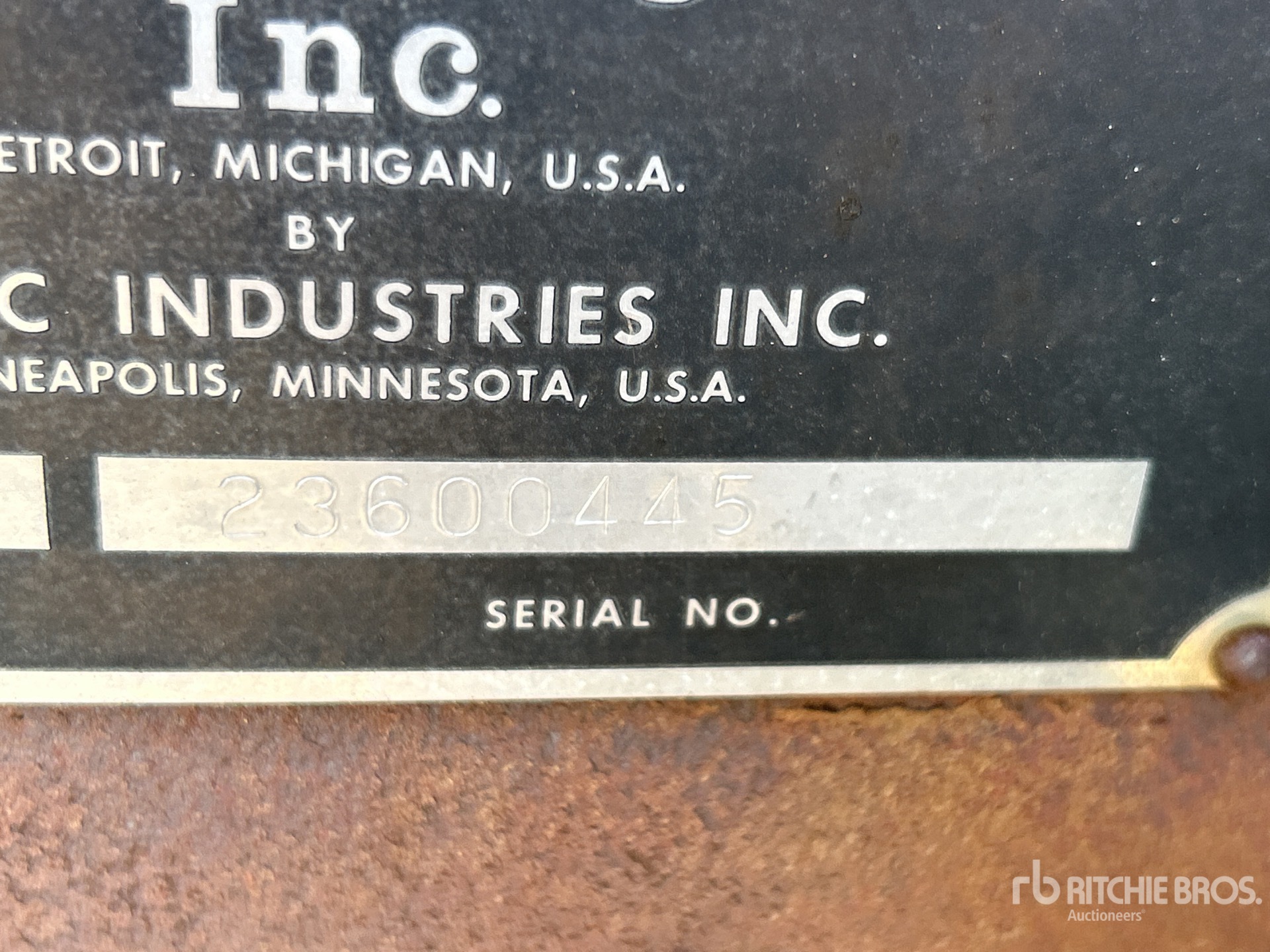General Appearance with Numéro de série/Numéro d'identification du véhicule automobile