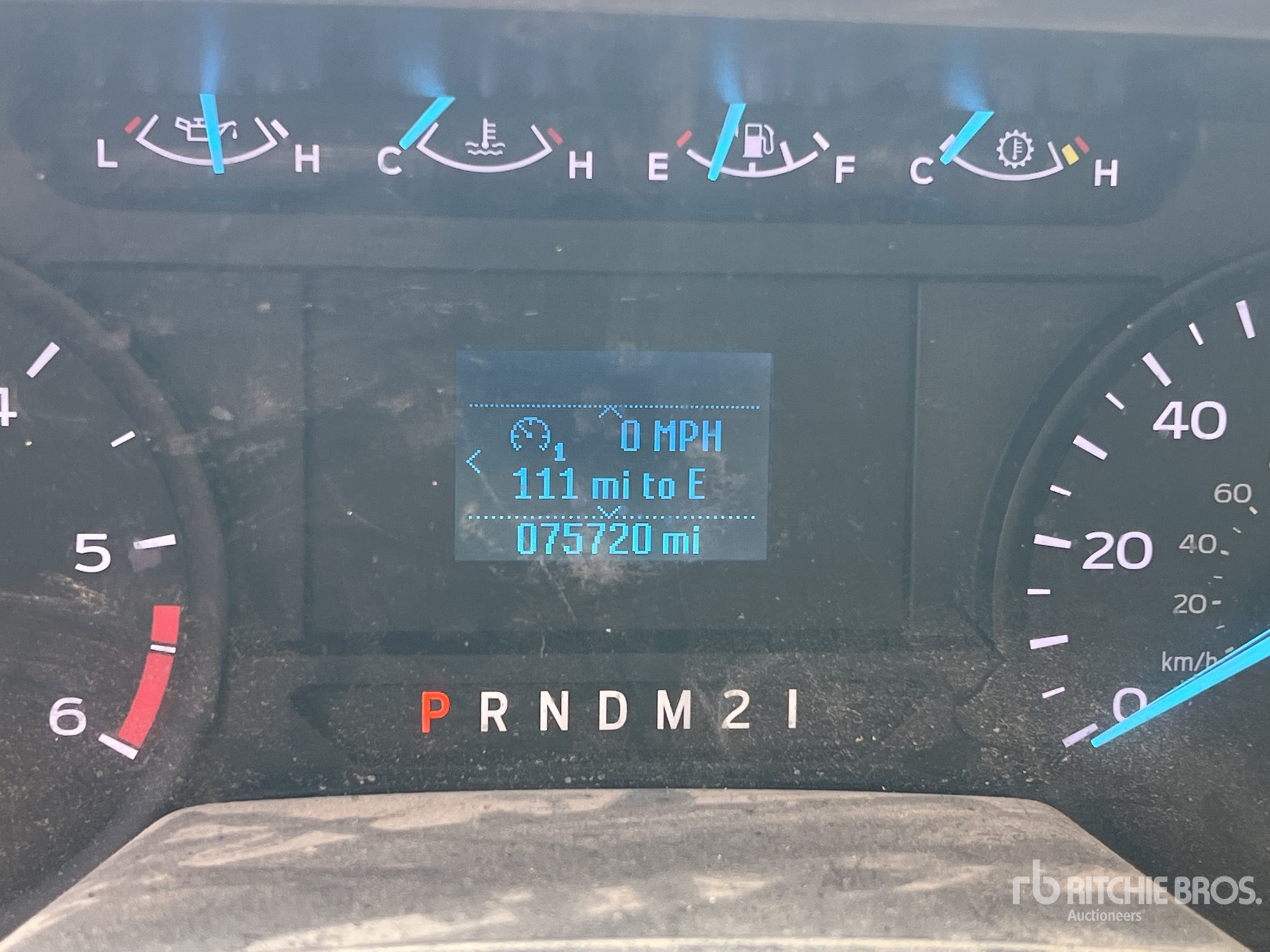 General Appearance with Hour Meter / Odometer