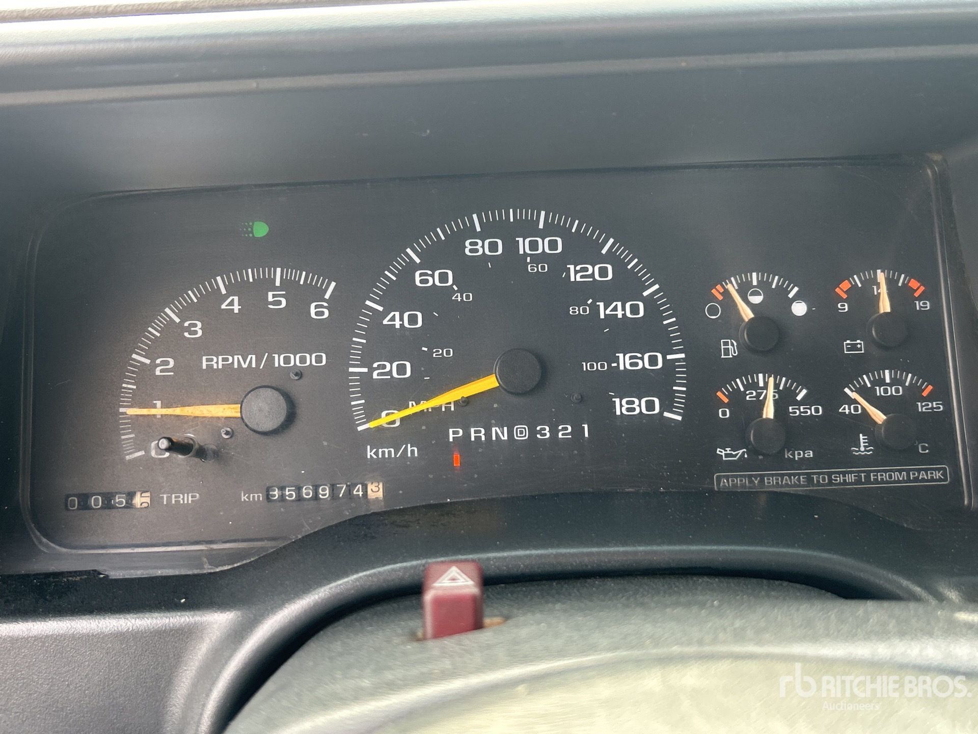 General Appearance with Hour Meter / Odometer