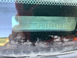 General Appearance with Second Serial Number/VIN Photo