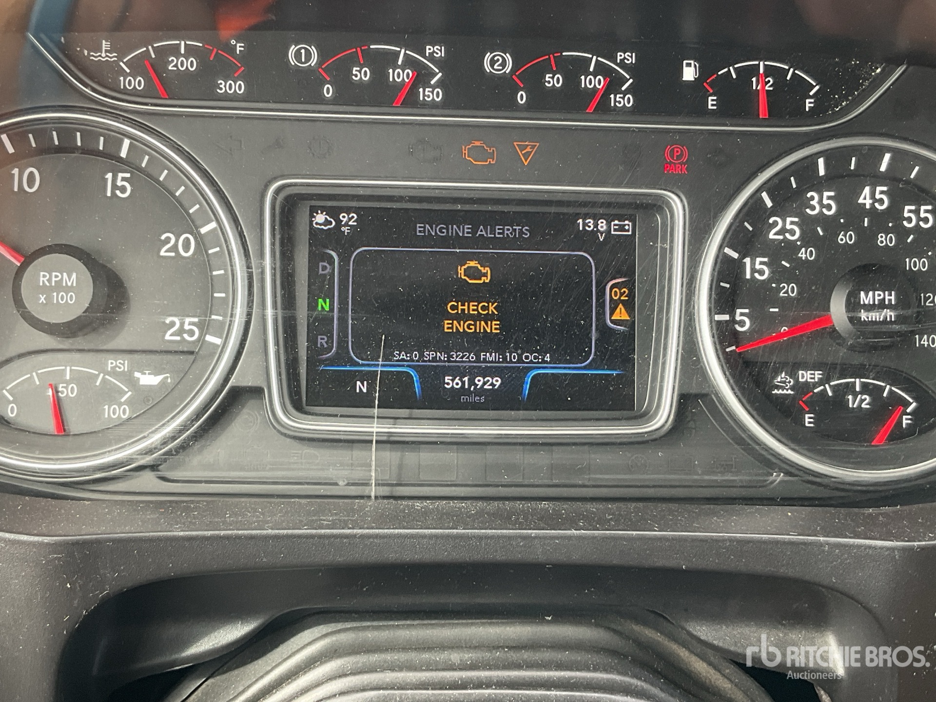 General Appearance with Hour Meter / Odometer