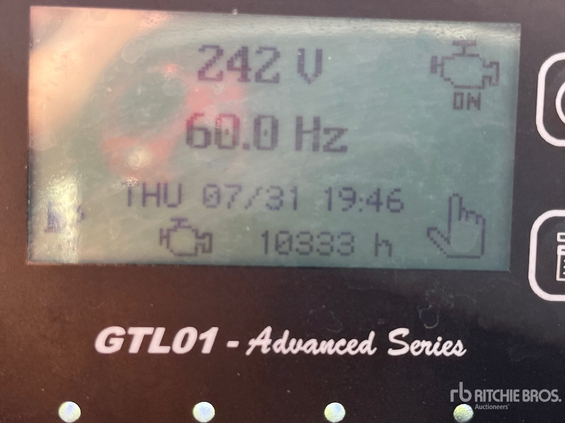 General Appearance with Hour Meter / Odometer