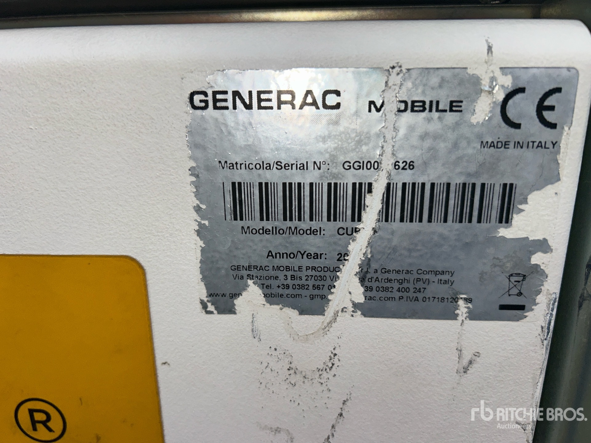 General Appearance with Seriennummer / FIN