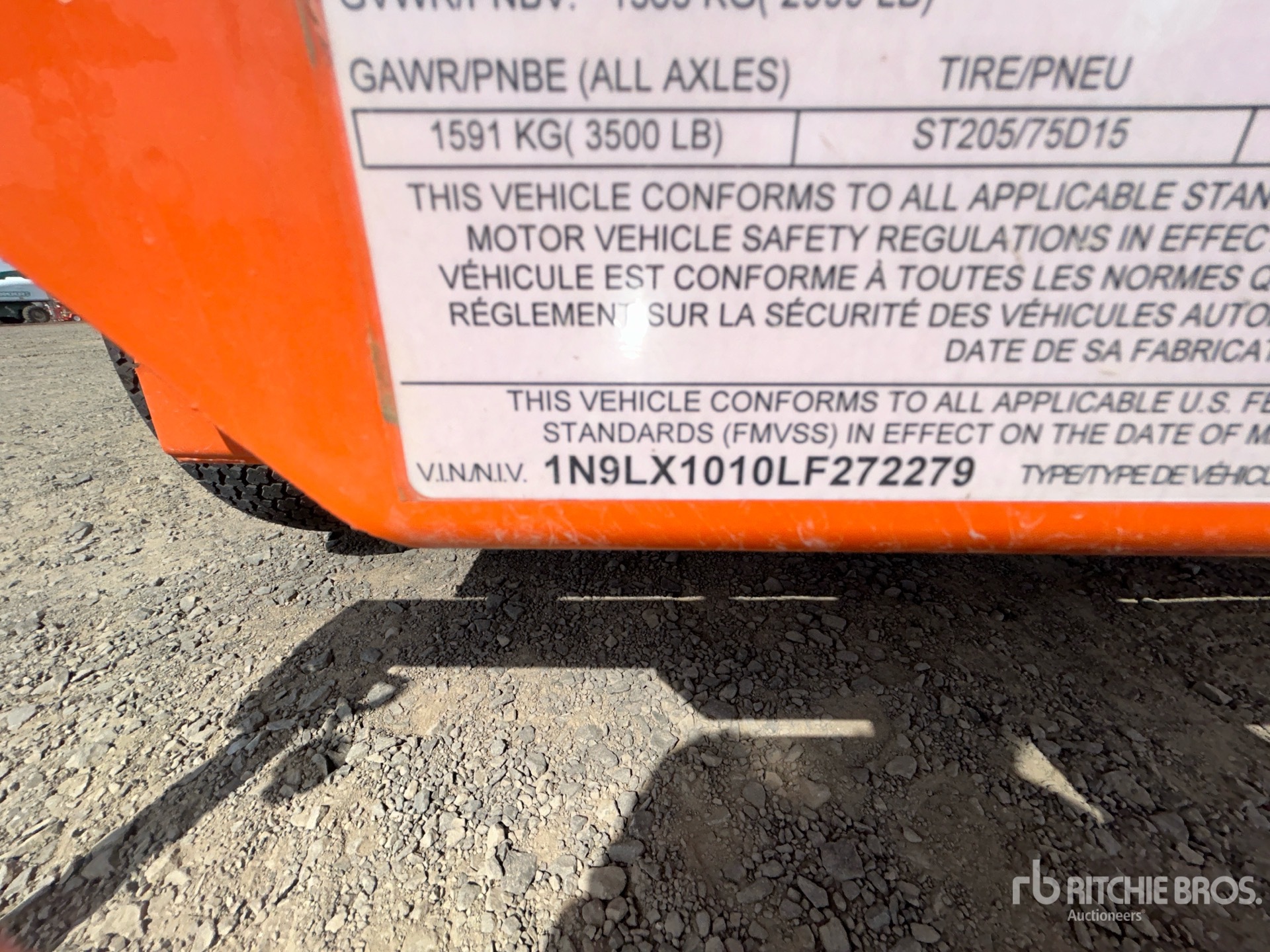 General Appearance with Numéro de série/Numéro d'identification du véhicule automobile