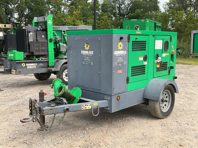 2018 Atlas Copco PAS 100 HFS KD T4F Trailer-Mounted Water Pump 2018 Atlas Copco PAS 100 HFS KD T4F Trailer-Mounted Water Pump