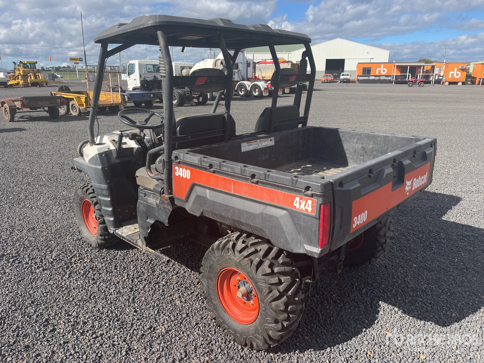 General Appearance with Picture, Left Rear Corner