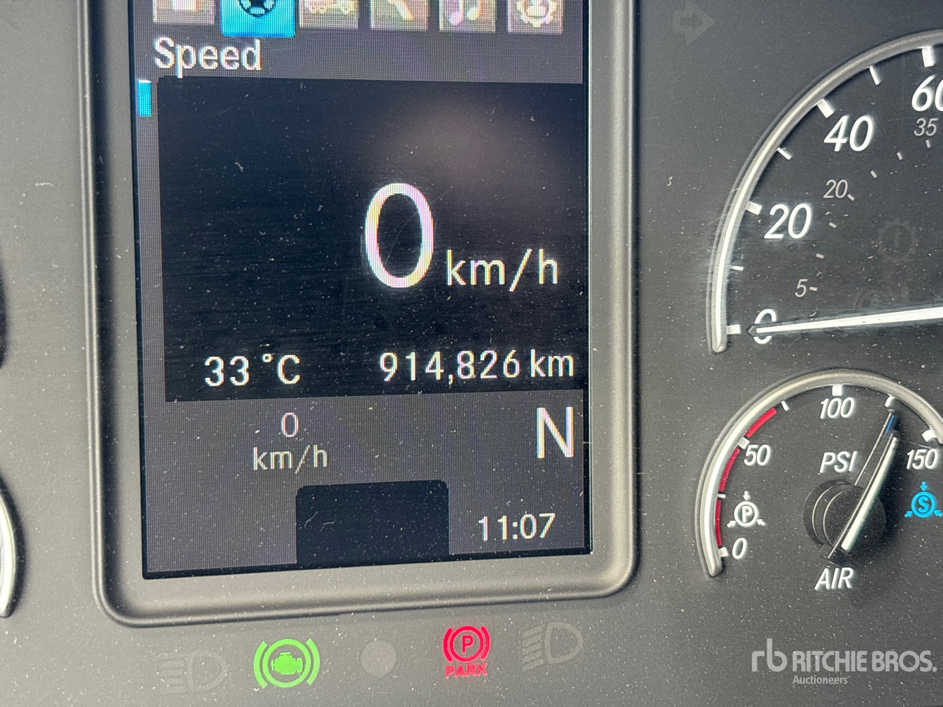 General Appearance with Hour Meter / Odometer