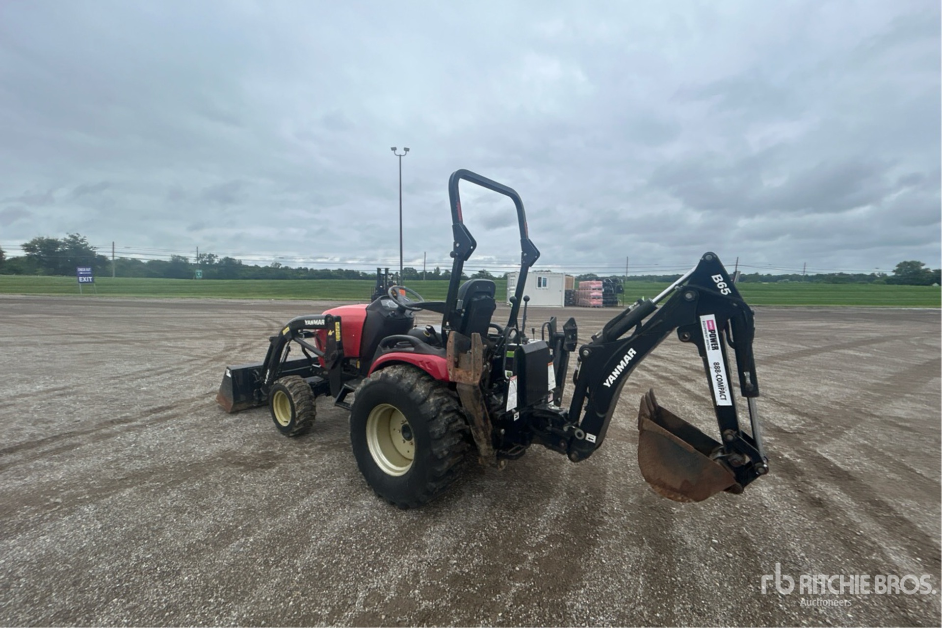 General Appearance with Picture, Left Rear Corner