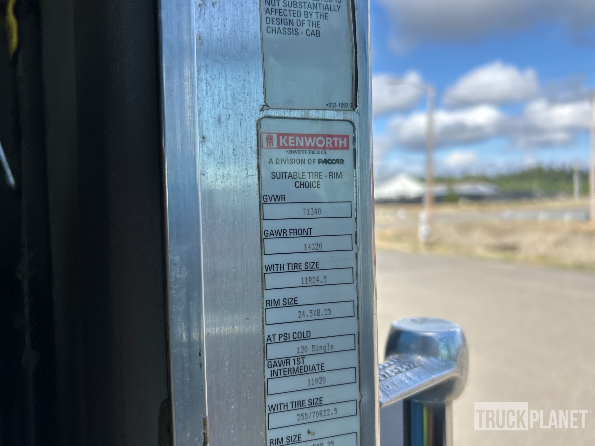 2012 Kenworth T800