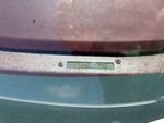 General Appearance with Numero seriale/numero d’identificazione del veicolo (VIN)