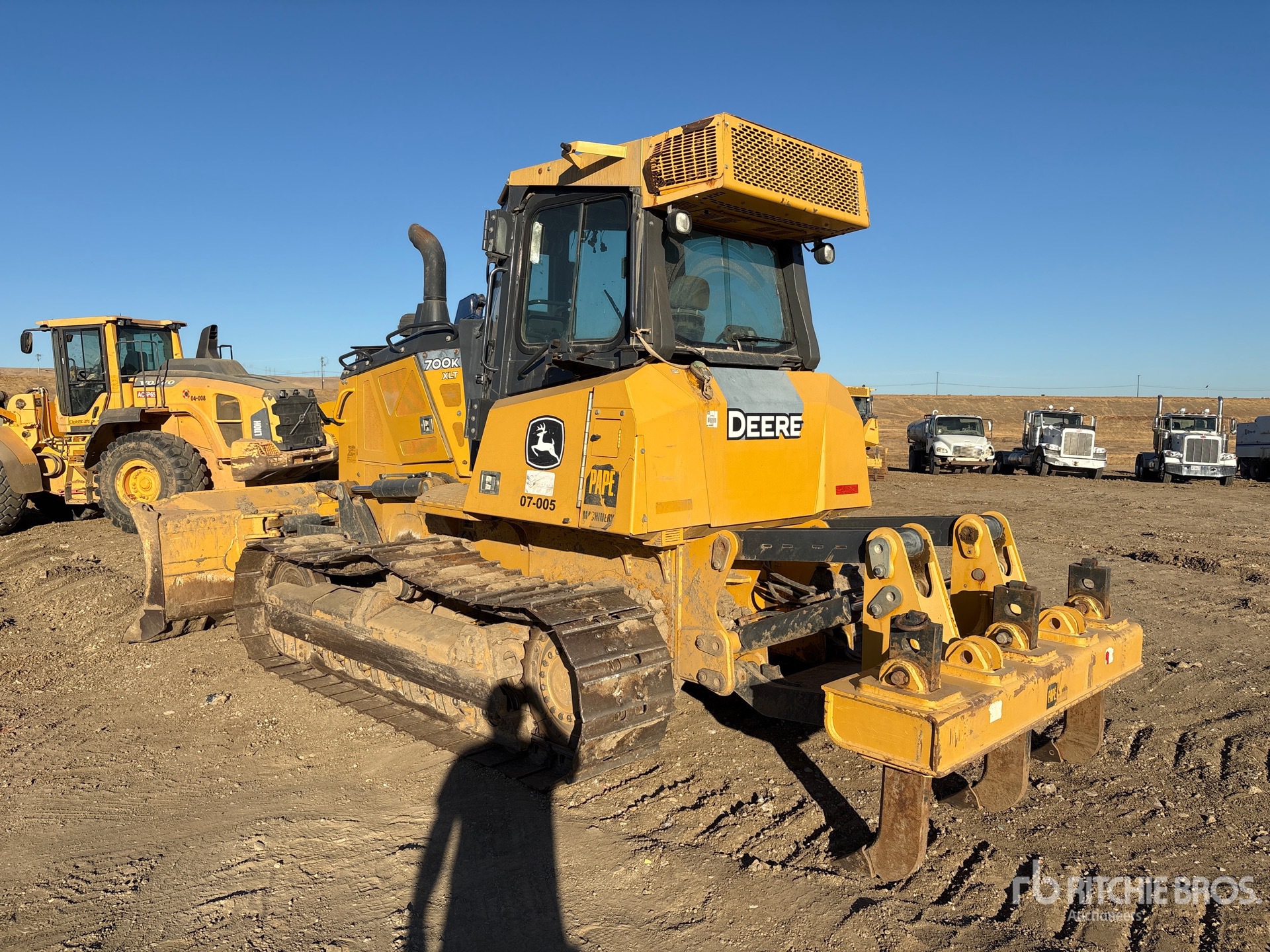 TOPADOR FRONTAL 2015 JOHN DEERE 700K