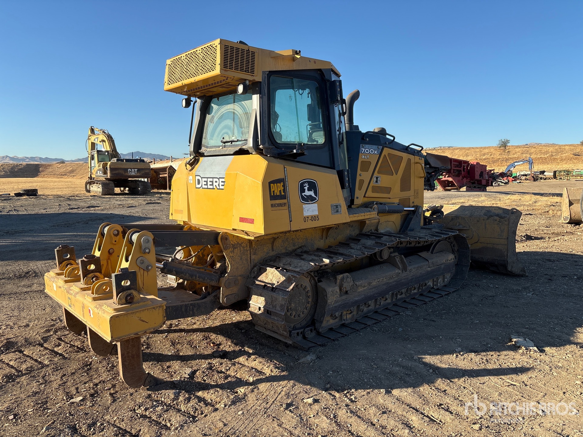 TOPADOR FRONTAL 2015 JOHN DEERE 700K