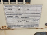 General Appearance with Unit Serial Number