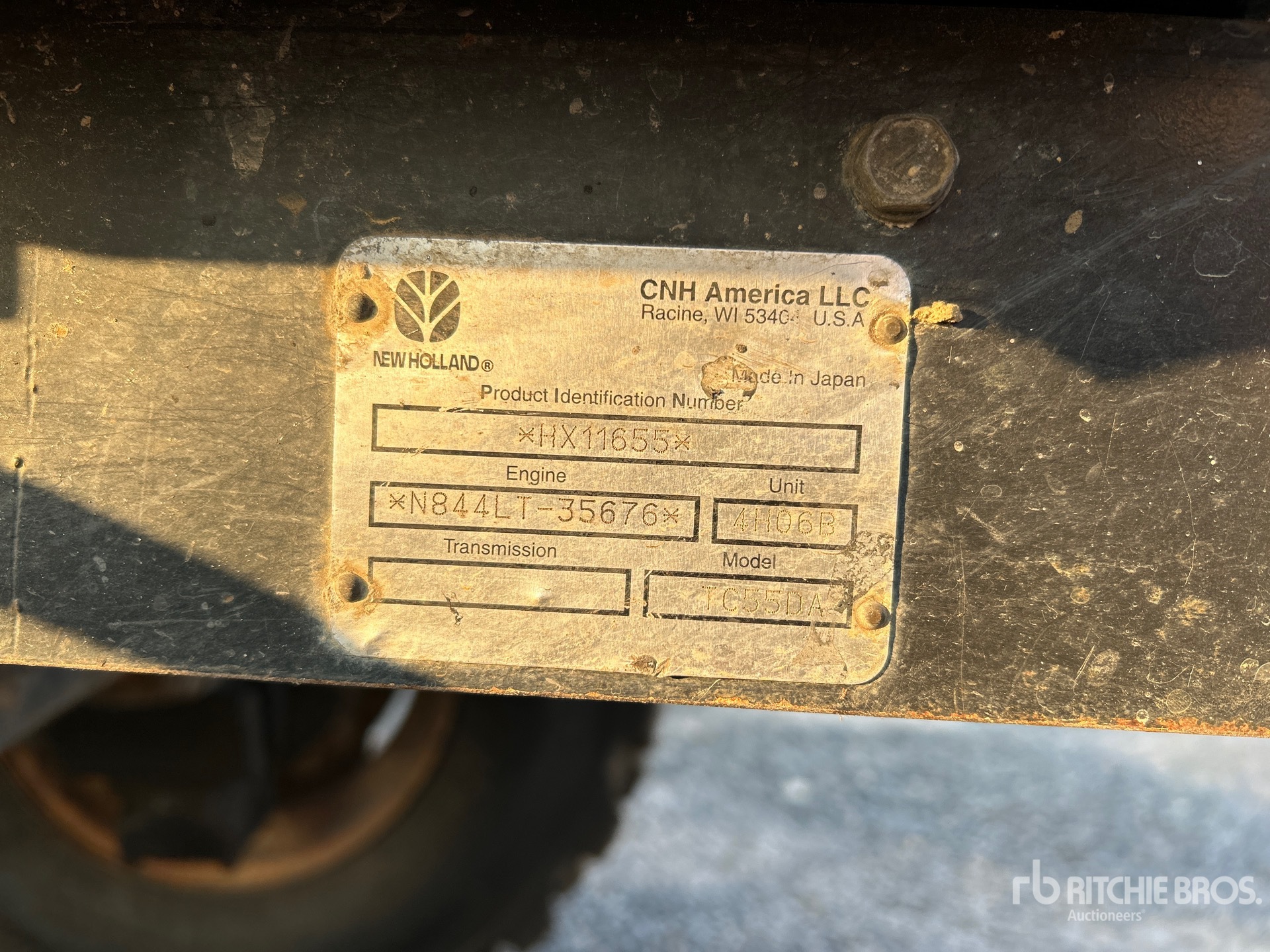 General Appearance with Numéro de série/Numéro d'identification du véhicule automobile