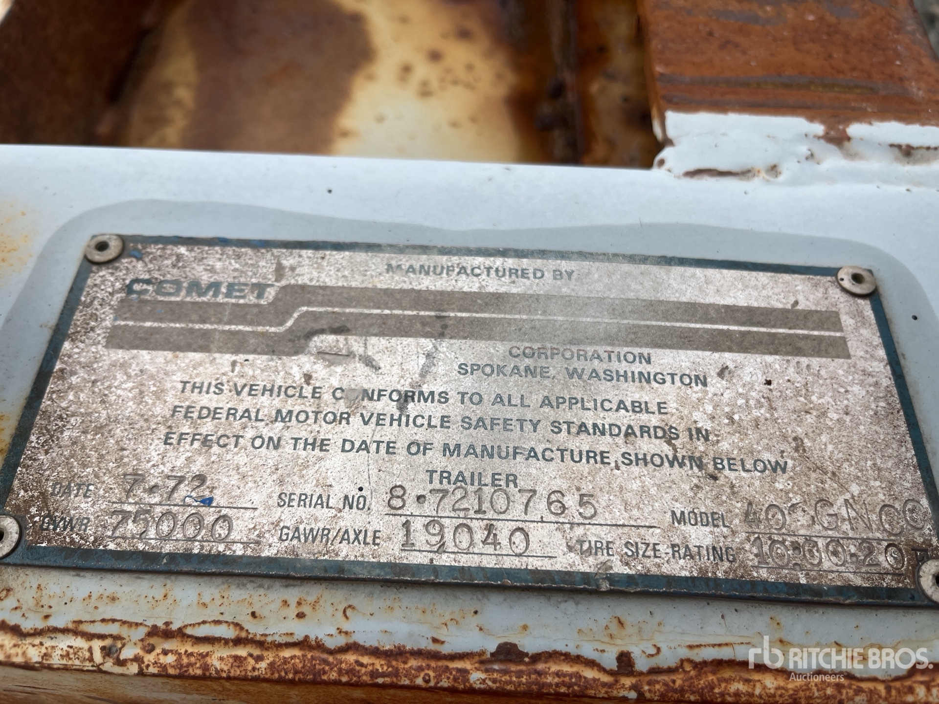 General Appearance with Numéro de série/Numéro d'identification du véhicule automobile