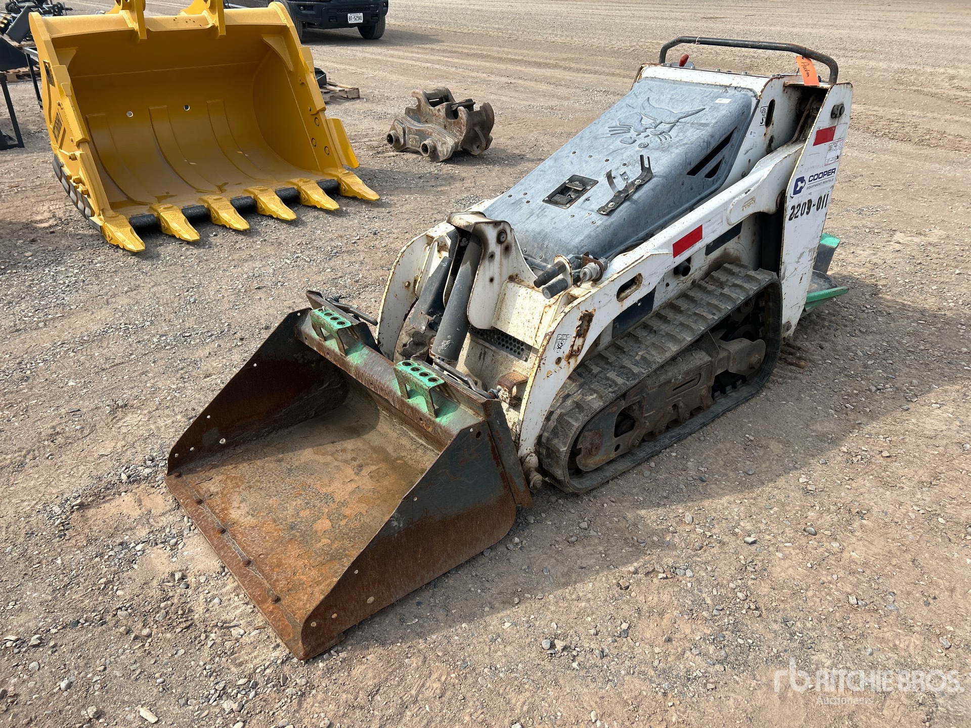 MINI CARGADOR SOBRE ORUGAS COMPACTO 2014 BOBCAT MT52