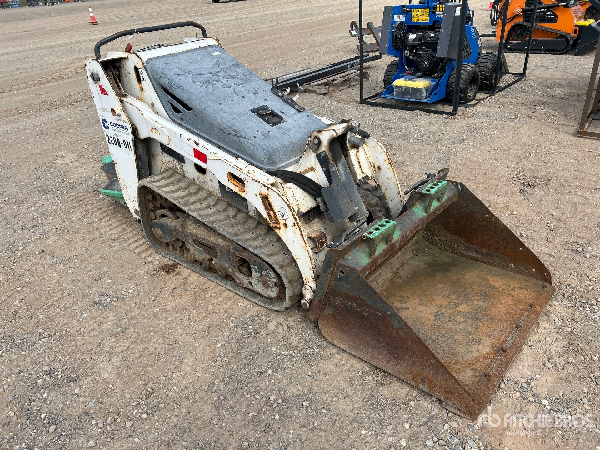MINI CARGADOR SOBRE ORUGAS COMPACTO 2014 BOBCAT MT52