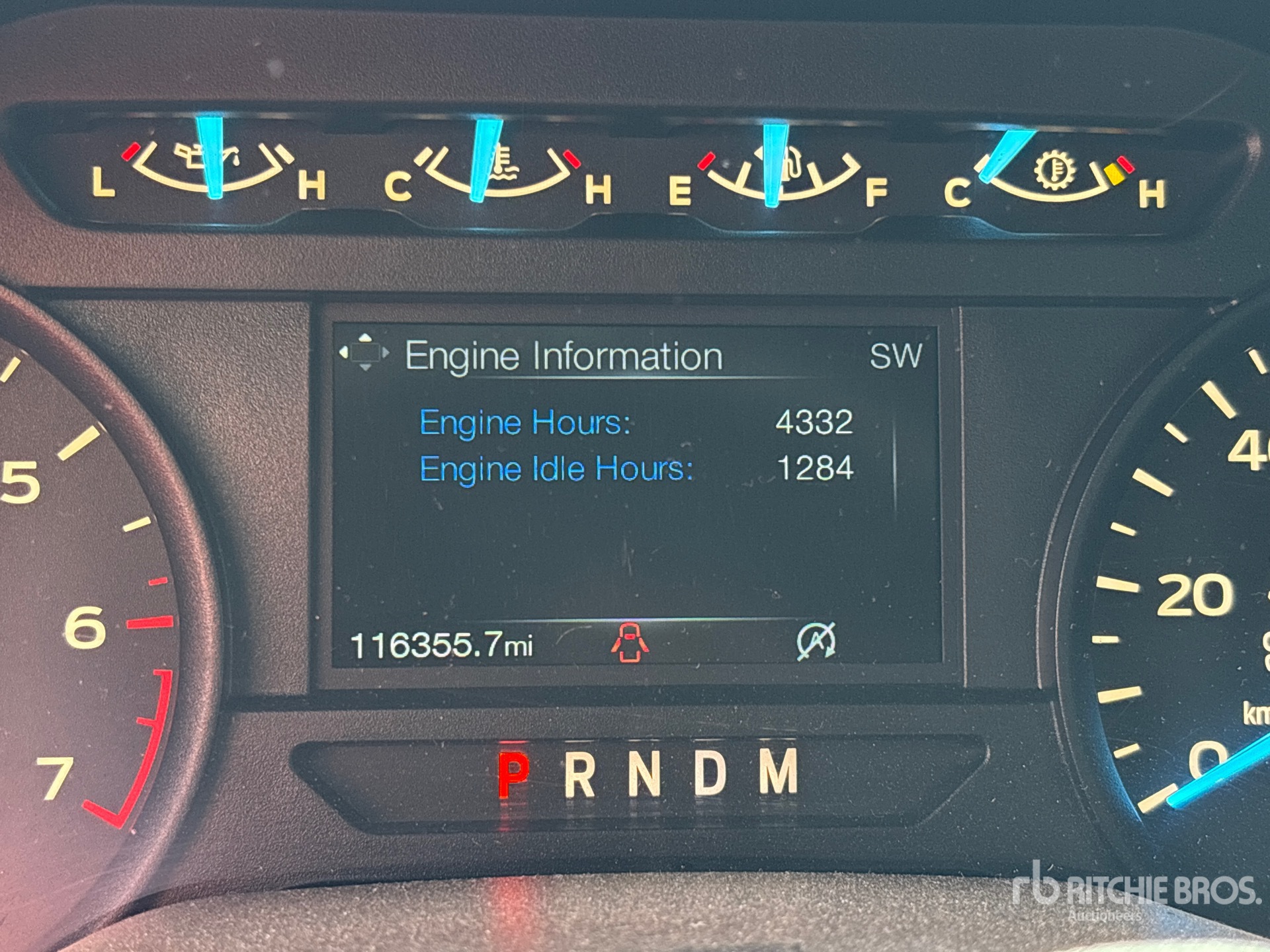 General Appearance with Hour Meter / Odometer