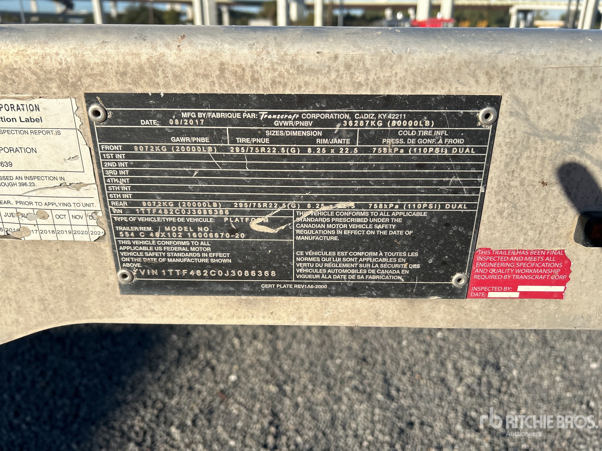 General Appearance with Numéro de série/Numéro d'identification du véhicule automobile