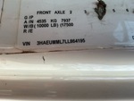 General Appearance with Second Serial Number/VIN Photo
