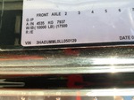 General Appearance with Second Serial Number/VIN Photo