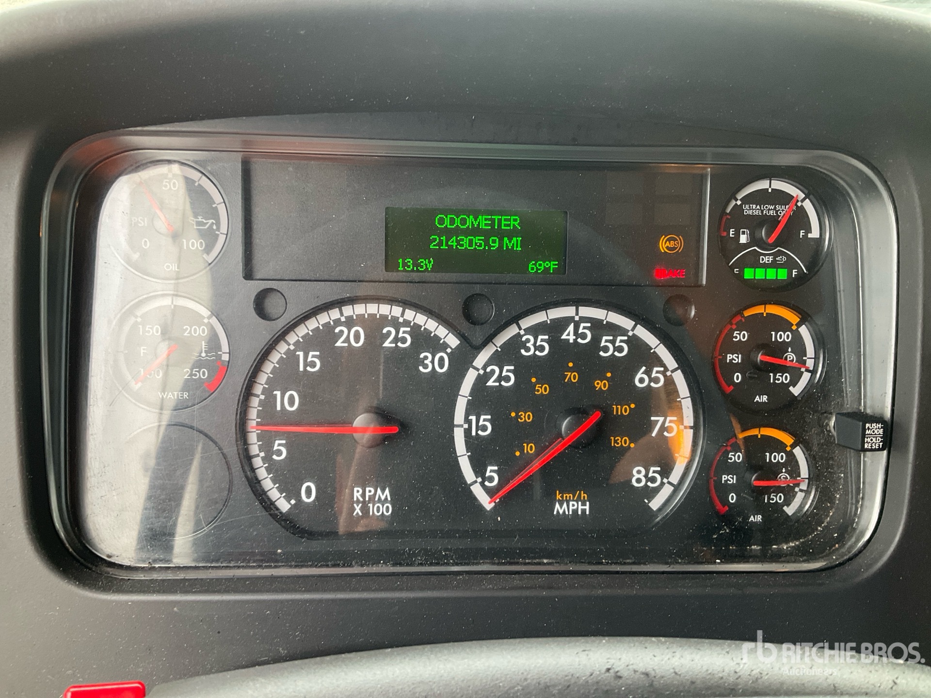 General Appearance with Hour Meter / Odometer