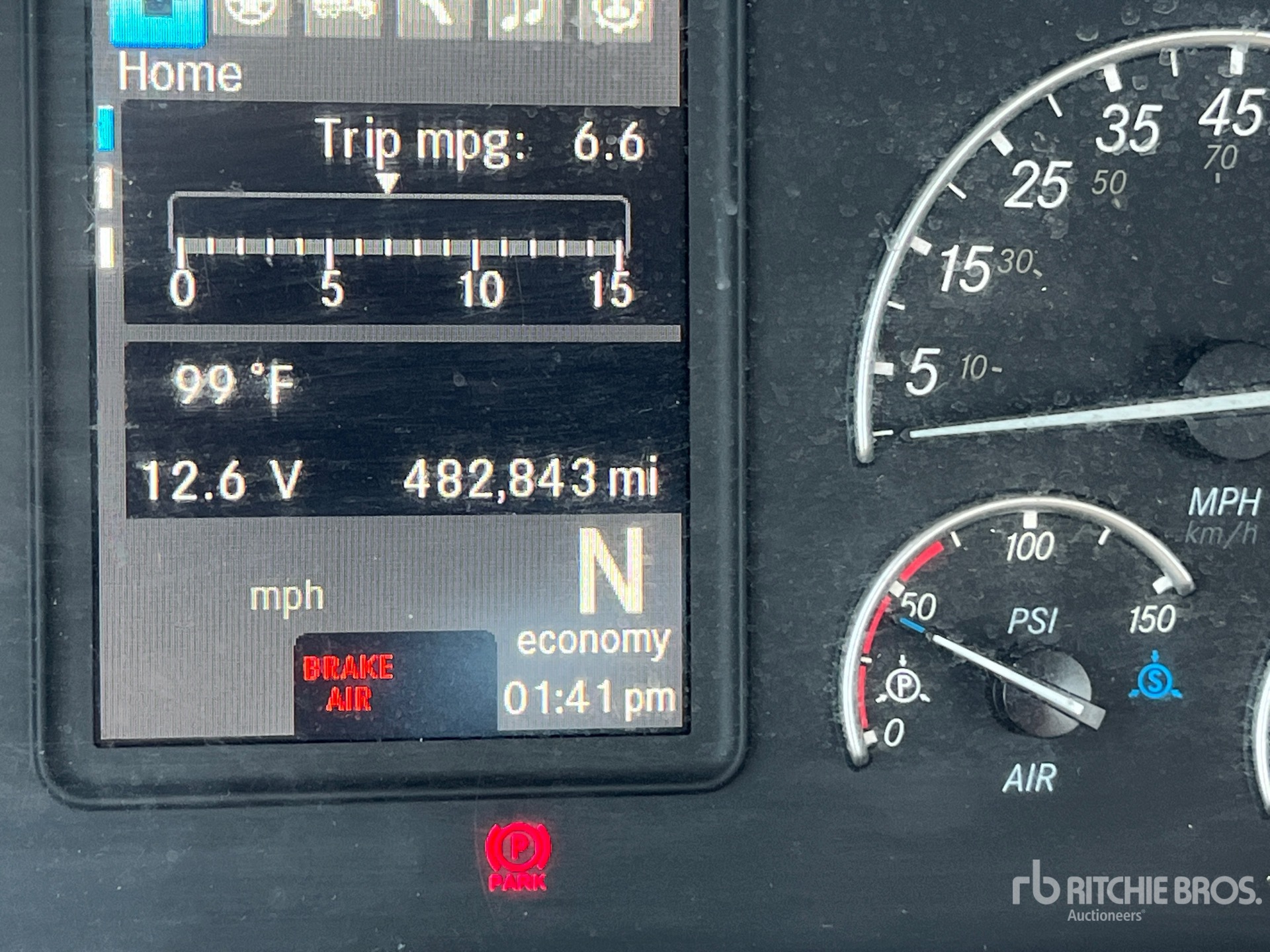 General Appearance with Hour Meter / Odometer