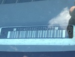 General Appearance with Second Serial Number/VIN Photo
