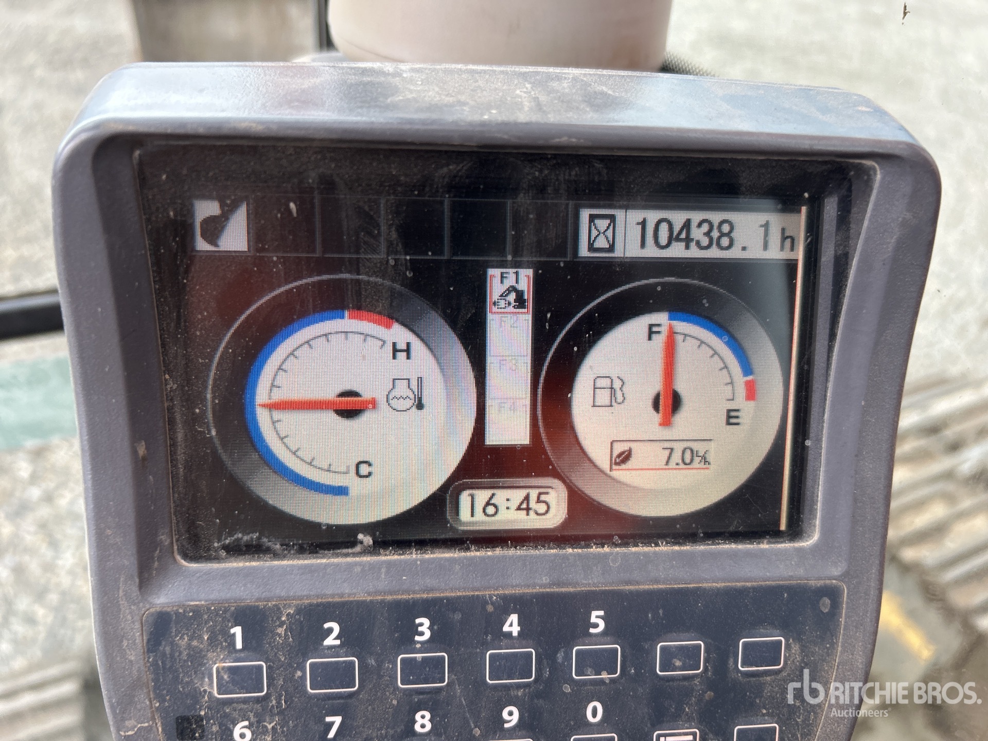 General Appearance with Hour Meter / Odometer