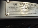 General Appearance with Second Serial Number/VIN Photo