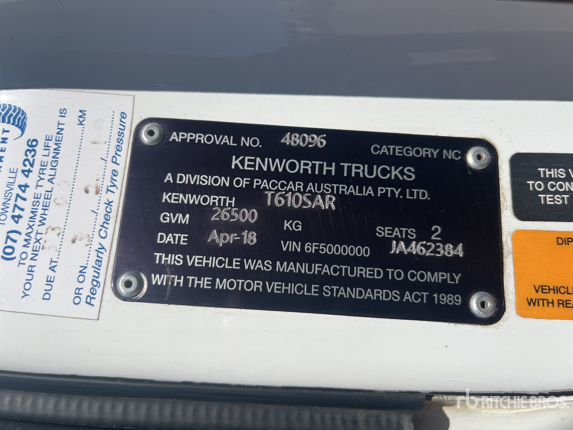 Aspect général with Numéro de série/Numéro d'identification du véhicule automobile