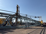 Crane Superstructure with Hauptausleger-Gurtungen