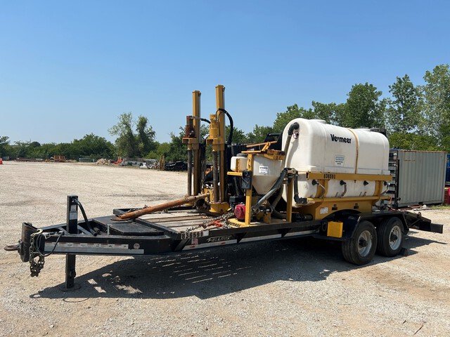 2018 Vermeer D23x30III Directional Drill w/ Felling Trailer
