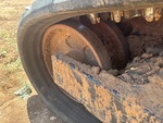Rubber Track Undercarriage with Front Idler Wear