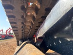 Train de roulement with Pattes d'attache de courroie en caoutchouc