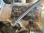 Motor with Emission Label