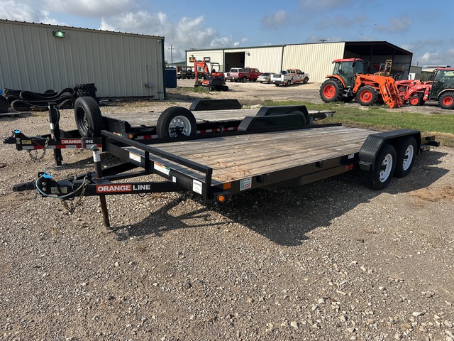 OLT TH7020BK4AR2B 20 ft T/A Equipment Trailer