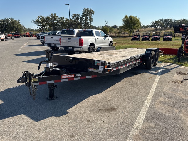 Orange Line TT1622BK 23 ft T/A Tilt Deck Trailer
