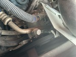 Engine with A/C Compressor