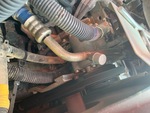 Engine with A/C Compressor