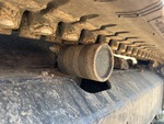 Undercarriage with Left Carrier Rollers