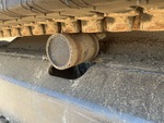 Undercarriage with Right Carrier Rollers