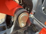 Chassis with Boom Base Pin and Bushings
