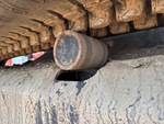 Undercarriage with Right Carrier Rollers